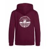 Dětská mikina na zip Premium Burgundy (Vínová)