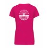 Dámské tričko premium back fuchsia
