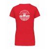 Dámské tričko premium back red