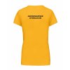 Dámské tričko premium back yellow
