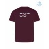 Dětské funkční tričko Burgundy (Vínová)
