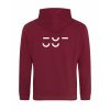 Dospělá mikina Premium back burgundy