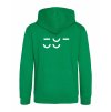 Dětská mikina na zip Premium Kelly green (Klasická zelená)