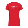 Dámské tričko premium back red