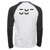 Dámské Baseball Tee Luxury White Black (Bílá Černá)