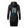 Dámské mikinové šaty Black (Černá)