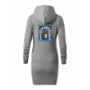 Dámské mikinové šaty Heather grey (Melírově šedá)