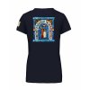 Dámské tričko premium back navy