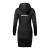 Dámské mikinové šaty Black (Černá)