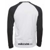 Dámské Baseball Tee Luxury White Black (Bílá Černá)