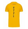 Pánské tričko premium back yellow