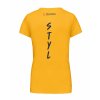 Dámské tričko premium back yellow