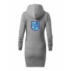 Dámské mikinové šaty Heather grey (Melírově šedá)