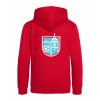Dětská mikina na zip Premium Fire red (Ohnivá červená)
