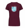 Dámské tričko premium back burgundy