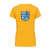 Dámské tričko premium back yellow