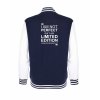 College mikina back navy