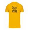 Pánské tričko premium back yellow