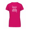 Dámské tričko premium back fuchsia