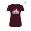 Dámské funkční tričko Burgundy (Vínová)