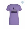 Dámské funkční tričko Digital lavender (Studená levandulová)