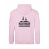 Dospělá mikina Premium back light pink