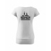 Dámské tričko s dolním lemem White (Bílá)