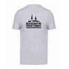 Pánské tričko premium back grey