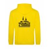 Dospělá mikina Premium back yellow