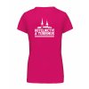 Dámské tričko premium back fuchsia