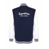 College mikina back navy