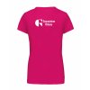 Dámské tričko premium back fuchsia