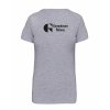 Dámské tričko premium back grey