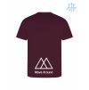 Pánské funkční tričko Burgundy (Vínová)