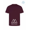 Dětské funkční tričko Burgundy (Vínová)