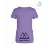 Dámské funkční tričko Digital lavender (Studená levandulová)