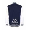 College mikina back navy