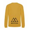 Dětská mikina bez kapuci Mustard (Hořčicová)