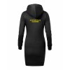 Dámské mikinové šaty Black (Černá)