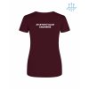 Dámské funkční tričko Burgundy (Vínová)