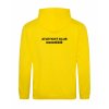 Dospělá mikina Premium back yellow