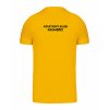 Pánské tričko premium back yellow