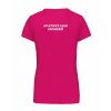 Dámské tričko premium back fuchsia