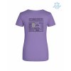 Dámské funkční tričko Digital lavender (Studená levandulová)