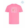 Dětské funkční tričko Electric Pink (Elektrizující růžová)