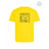 Dětské funkční tričko Yellow (Žlutá)