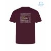 Dětské funkční tričko Burgundy (Vínová)