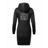 Dámské mikinové šaty Black (Černá)