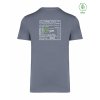 Dospělé EKO tričko Premium Mineral Grey (Minerální šedá)
