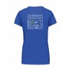 Dámské tričko premium back royal
